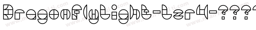DragonFlyLight-Lzr4字体转换