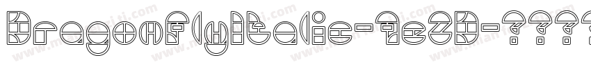 DragonFlyItalic-7eZD字体转换