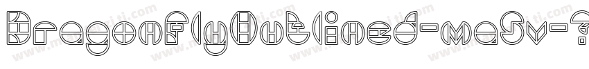 DragonFlyOutlined-ma5v字体转换