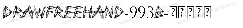 DrawFreehand-993B字体转换