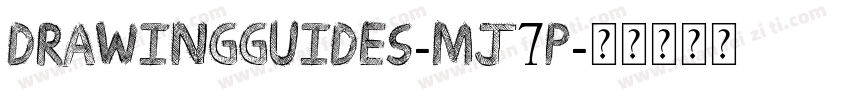 DrawingGuides-MJ7p字体转换