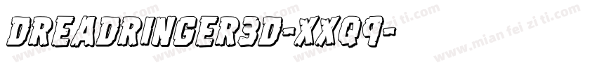 DreadRinger3D-Xxq9字体转换