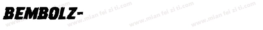 BemBolz字体转换