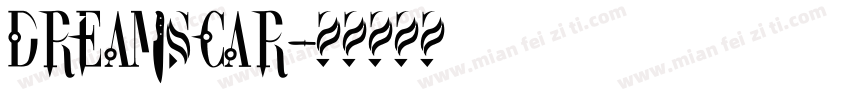 dreamscar字体转换