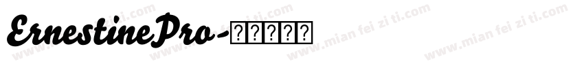 ErnestinePro字体转换