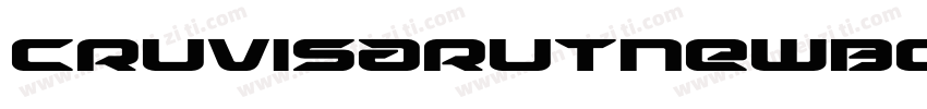 CruVisarutNewBoldItalic-rYLy字体转换
