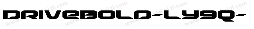 DriveBold-ly9q字体转换