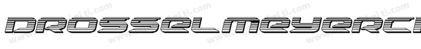 DrosselmeyerChromeItalic-ydVe字体转换