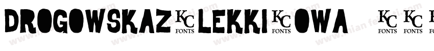 Drogowskaz_lekki_owa字体转换