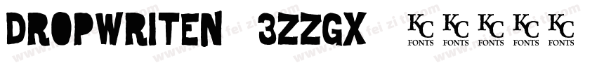 Dropwriten-3zzgX字体转换