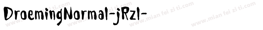 DroemingNormal-jRzl字体转换