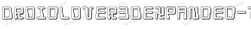 DroidLover3DExpanded-zw0G字体转换