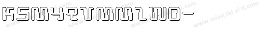 KSMYQVMMZW0字体转换