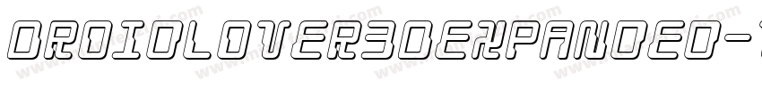 DroidLover3DExpanded-zw0G字体转换