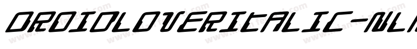 DroidLoverItalic-nlnJ字体转换