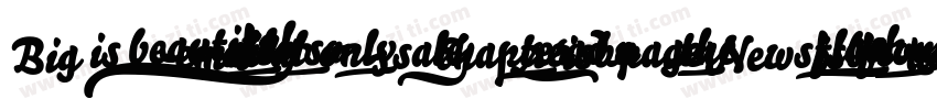 Bello-ScriptLigatur字体转换