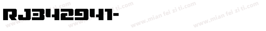 rj342941字体转换
