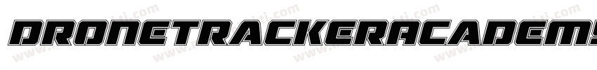 DroneTrackerAcademyItalic-Y7Ky字体转换