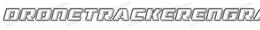 DroneTrackerEngravedItalic-17Re字体转换