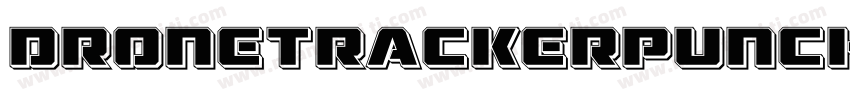 DroneTrackerPunchItalic-PBlx字体转换