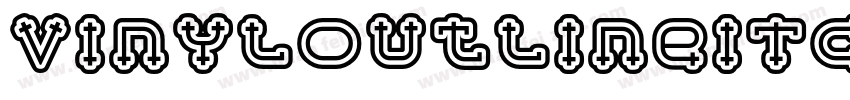 VinylOutlineITC字体转换