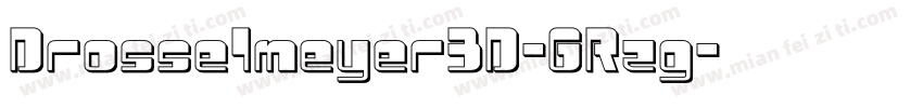 Drosselmeyer3D-GRzg字体转换