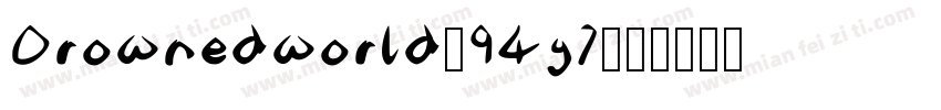 Drownedworld-94y7字体转换