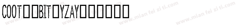 Coot14bit-YzAy字体转换