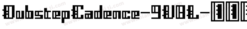 DubstepCadence-9V8L字体转换