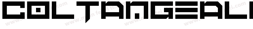 ColtanGeaLightItalic-BVgd字体转换
