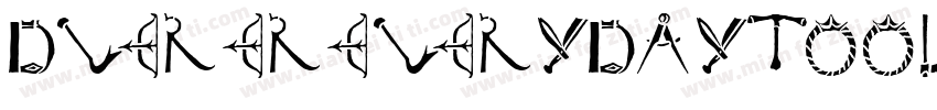 Duerereverydaytools-zXnL字体转换