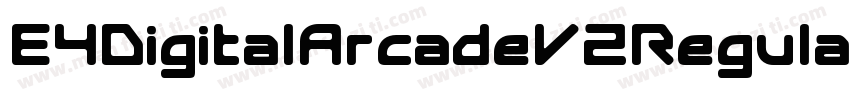 E4DigitalArcadeV2Regular-wZOw字体转换