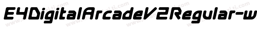 E4DigitalArcadeV2Regular-wZOw字体转换