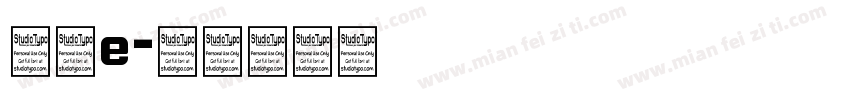 直明e字体转换