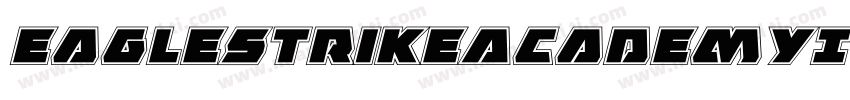 EagleStrikeAcademyItalic-l1pw字体转换