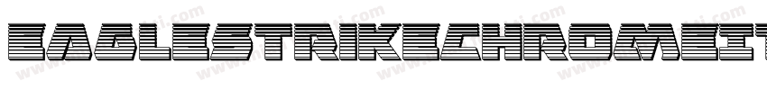 EagleStrikeChromeItalic-BJOw字体转换