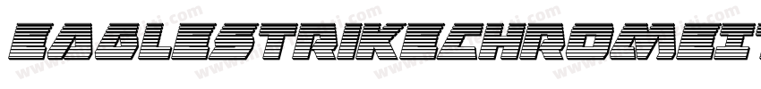 EagleStrikeChromeItalic-BJOw字体转换