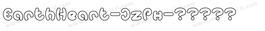 EarthHeart-JzPx字体转换