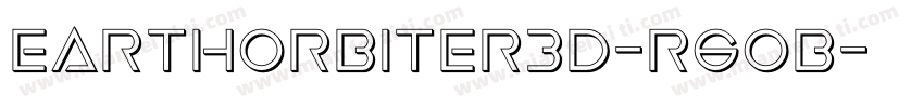 EarthOrbiter3D-r6OB字体转换