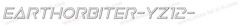 EarthOrbiter-YZ12字体转换
