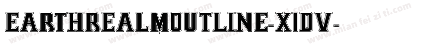 EarthrealmOutline-x1DV字体转换