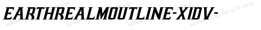 EarthrealmOutline-x1DV字体转换