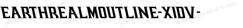 EarthrealmOutline-x1DV字体转换