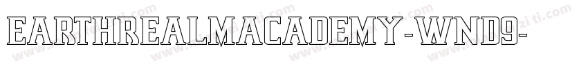 EarthrealmAcademy-WnD9字体转换