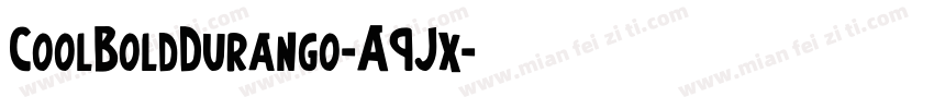 CoolBoldDurango-A9Jx字体转换