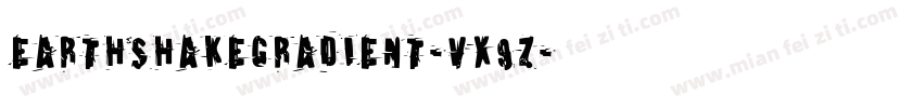 EarthshakeGradient-vx9Z字体转换