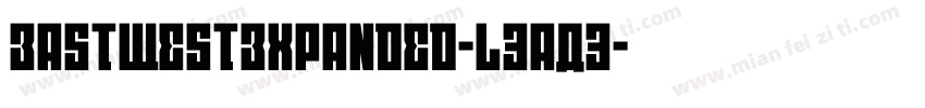 EastWestExpanded-L3aA3字体转换