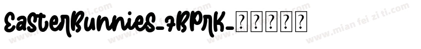 EasterBunnies-7BPrK字体转换