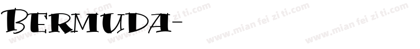Bermuda字体转换