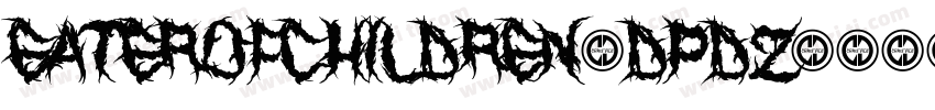 EaterOfChildren-dPdZ字体转换